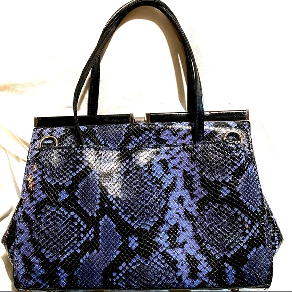 Patricia Nash Python Camellino Frame bag - Picture 4 of 7